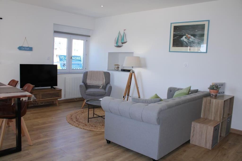 « L'Oceanix » Vue Grande Plage 2Ch Wifi Quiberon Exterior photo