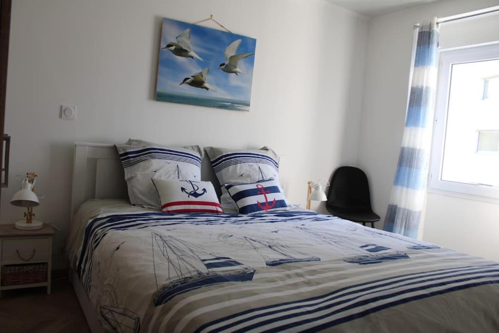 « L'Oceanix » Vue Grande Plage 2Ch Wifi Quiberon Exterior photo