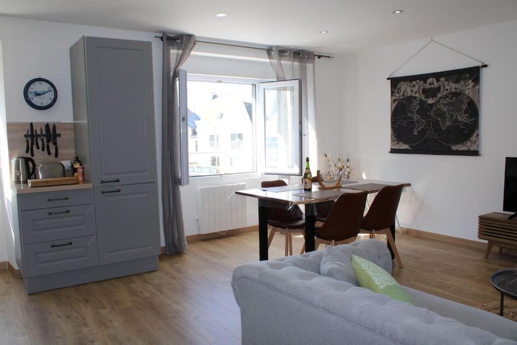 « L'Oceanix » Vue Grande Plage 2Ch Wifi Quiberon Exterior photo
