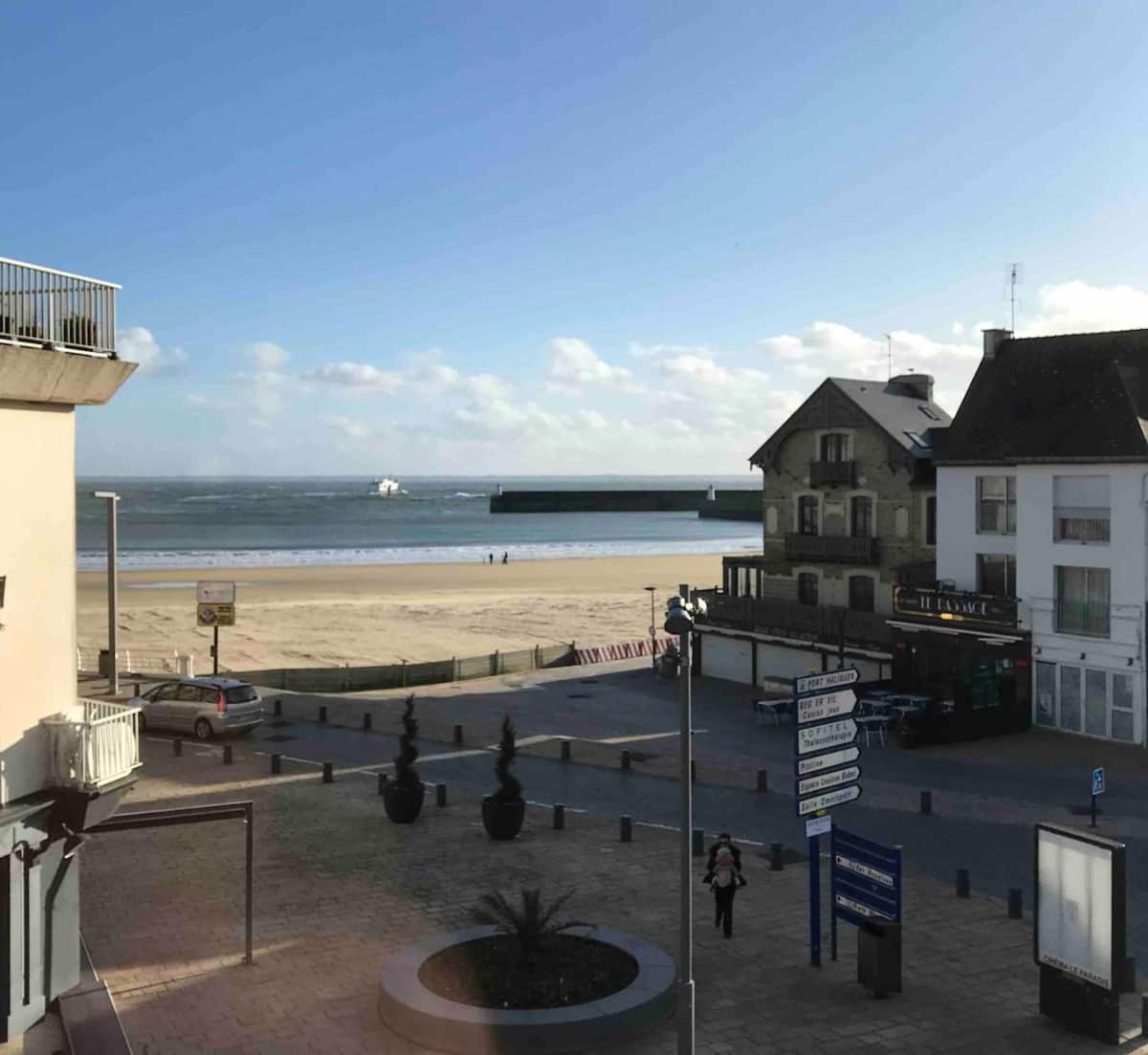 « L'Oceanix » Vue Grande Plage 2Ch Wifi Quiberon Exterior photo